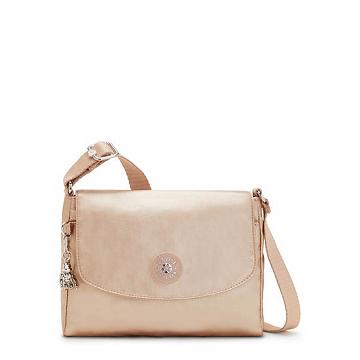 Kipling Tamia Metallic Crossbodytassen Goud | NL 1981LI